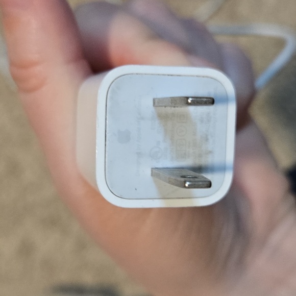 Apple USB A to Lighting Charging Cable & Power Brick. - Picture 2 of 3